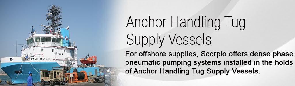 Anchor handling Tug Supply Vessels