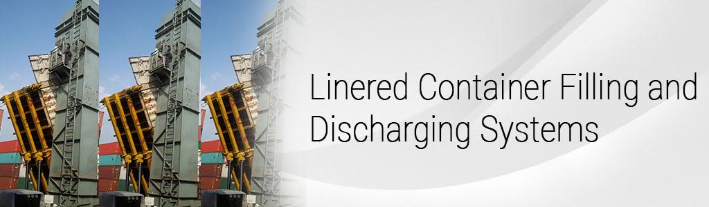 Linered Container Filling and Discharging Systems