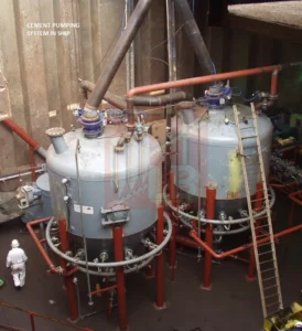 SCORPIO DENSE PHASE SYSE IN THE SHIP HOLD